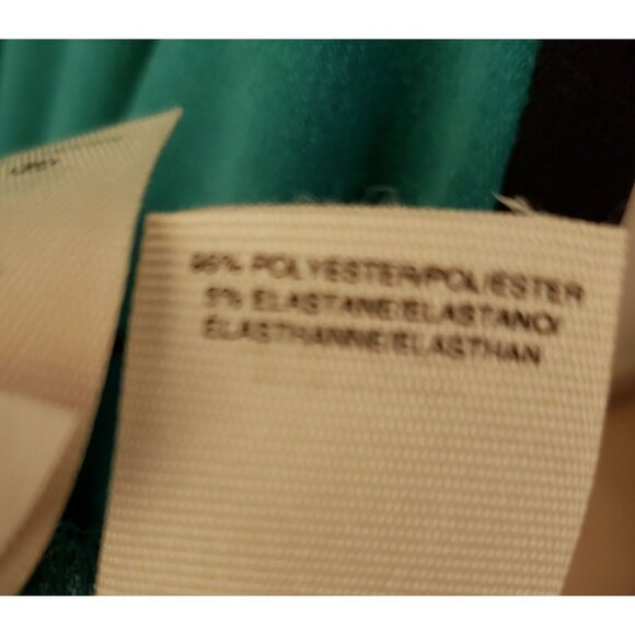 Rachel Rachel Roy Lightweight V Neck Asymmetrical Hem Drape Front Dress XS EUC - Picture 7 of 7